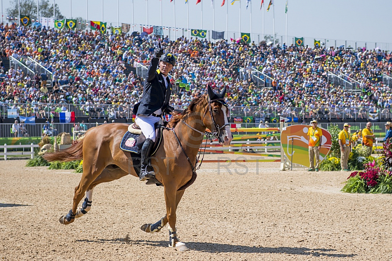 BRA, Olympia 2016 Rio, Reitsport , Team Springen Finale