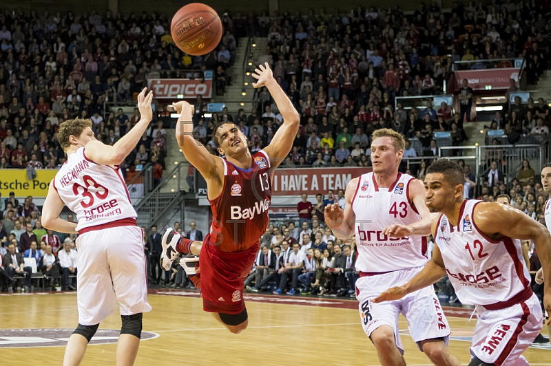 GER, BBL, FC Bayern Muenchen vs. Brose Bamberg