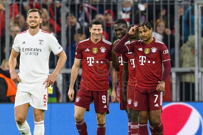 GER, UEFA CL, FC Bayern Muenchen (GER) vs Benfica Lissabon (PT) 