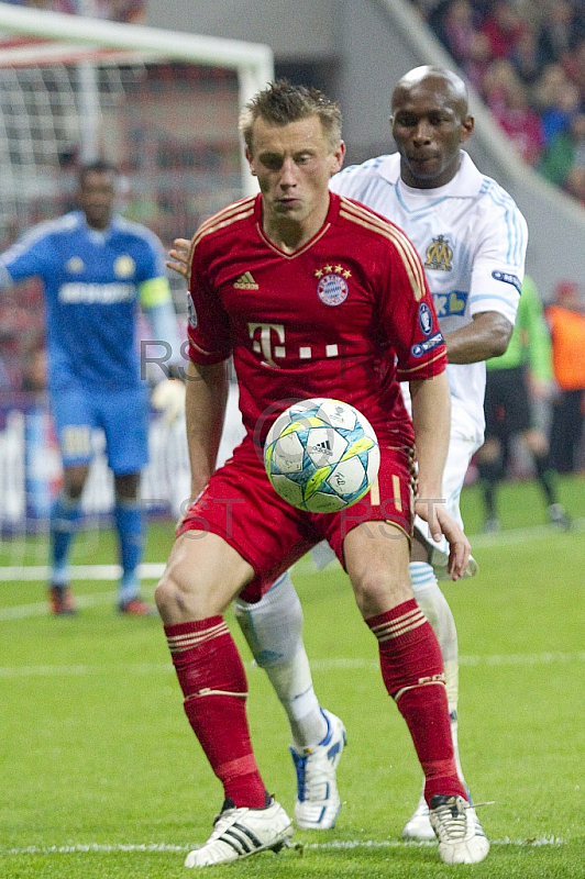 GER, UEFA CL, FC Bayern Muenchen  vs. Olympique Marseille