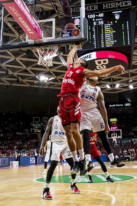 GER, BBL, FC Bayern Muenchen vs. Hamburg Towers