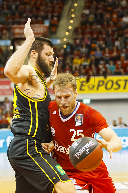 GER, Beko BBLPlayoff  , FC Bayern Muenchen vs. MHP RIESEN Ludwigsburg