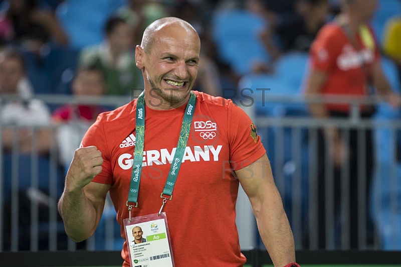 BRA, Olympia 2016 Rio, Kampfsport, Ringen 85kg , Bronze Medallien Kampf zwischen KUDLA Denis Maksymilian (GER)  vs. LORINCZ Viktor (HUN)