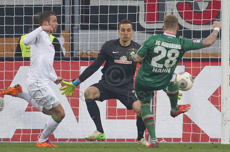 GER, 1.FBL,  FC Augsburg vs. Werder Bremen