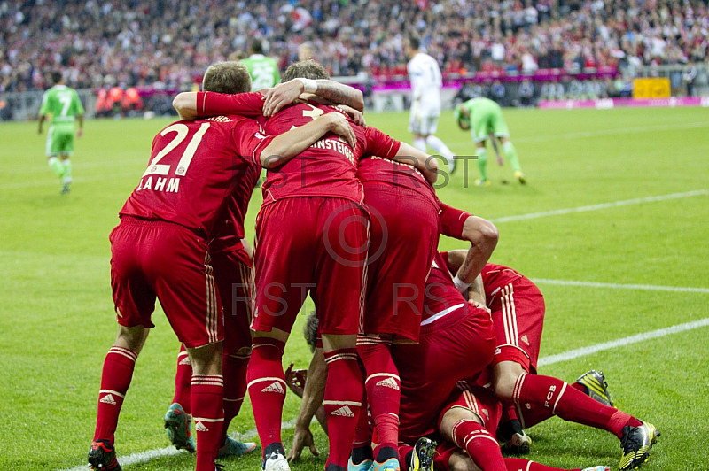 GER, 1.FBL,  FC Bayern Muenchen vs. VFL Wolfsburg