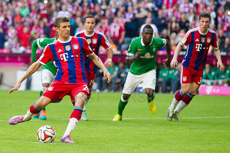 GER, 1.FBL,  FC Bayern Muenchen vs. SV Werder Bremen