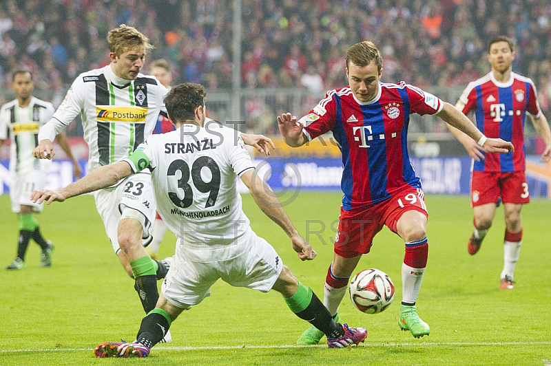 GER, 1.FBL,  FC Bayern Muenchen vs. Borussia Mnchengladbach