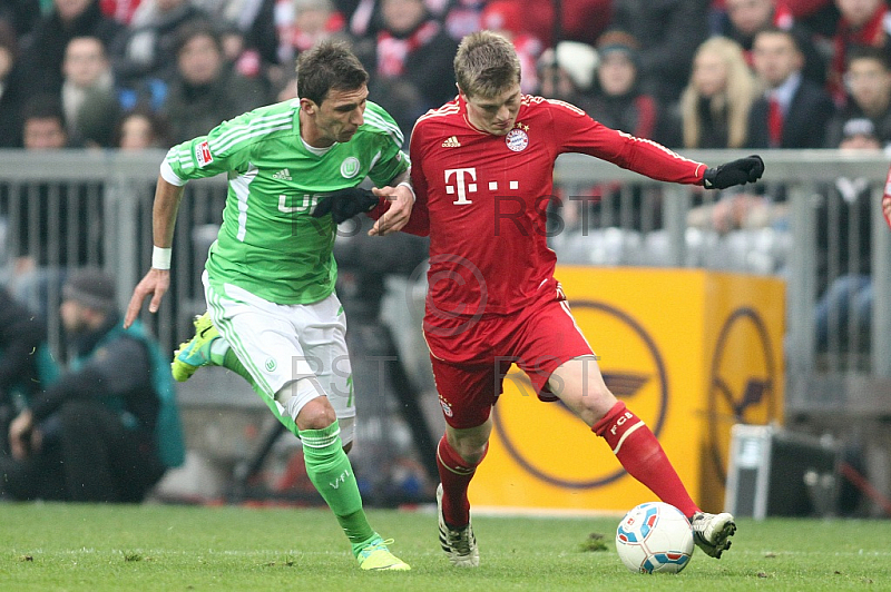 GER, 1.FBL,  FC Bayern Muenchen vs. VFL Wolfsburg