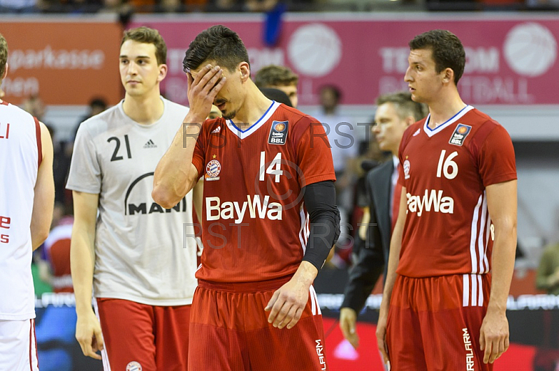 GER, Beko BBL Halbfinale Spiel 2  , FC Bayern Muenchen vs. Brose Baskets Bamberg