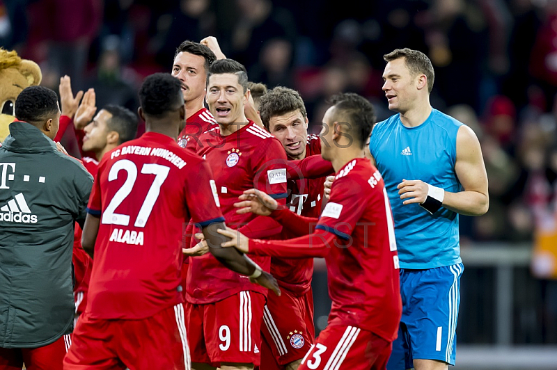 GER, 1.FBL,  FC Bayern Muenchen vs. 1. FC Nuernberg