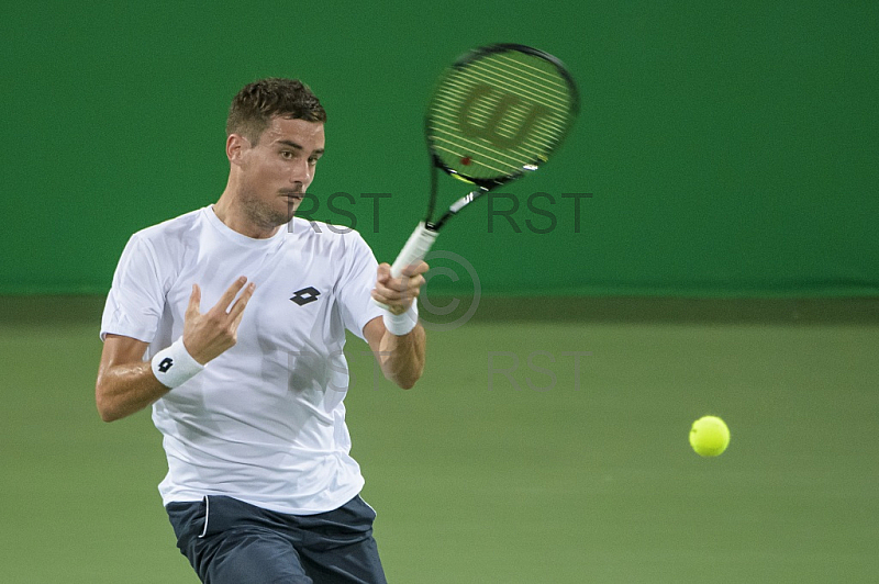 BRA, Olympia 2016 Rio, Tennis, Philipp Kohlschreiber (GER)  vs Guido Pella (ARG)