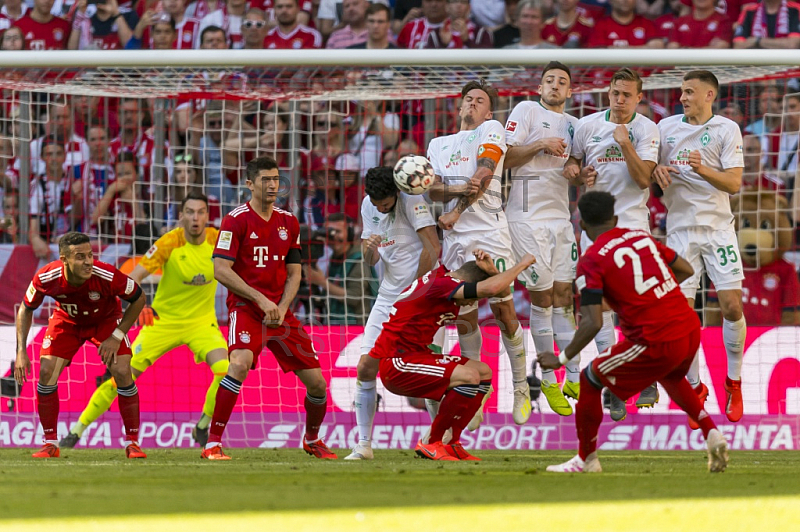 GER, 1.FBL,  FC Bayern Muenchen vs. SV Werder Bremen