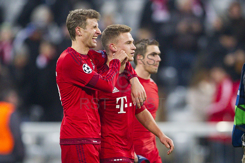 GER, UEFA CL,  FC Bayern Muenchen (GER) vs. Olympiacos FC (GRE)