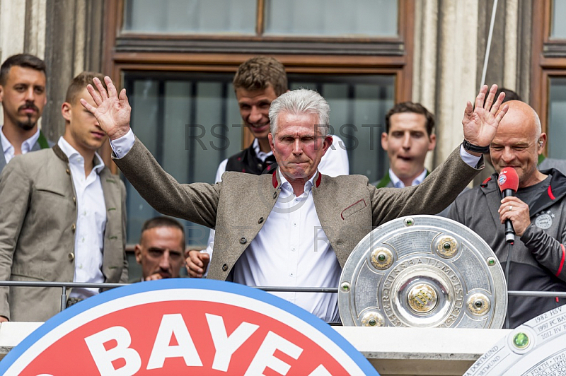 GER, FC Bayern Muenchen Meisterfeier auf dem Marienplatz