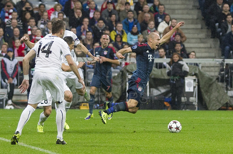 GER, UEFA CL, FC Bayern Muenchen vs. FC Viktoria Pilsen