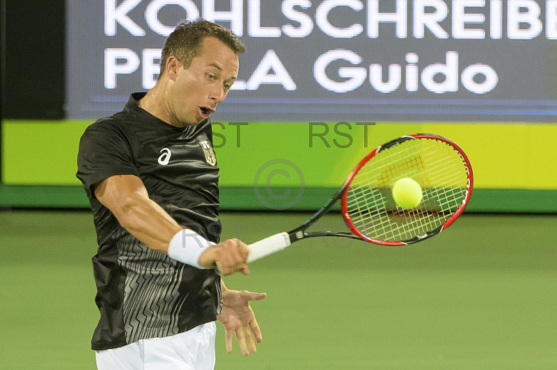 BRA, Olympia 2016 Rio, Tennis, Philipp Kohlschreiber (GER)  vs Guido Pella (ARG)