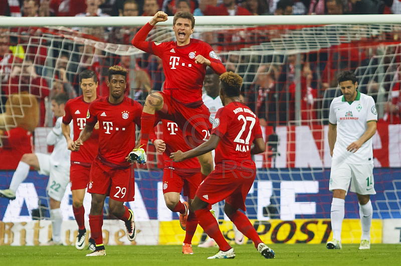 GER, DFB Pokal Halbfinale,  FC Bayern Muenchen vs. SV Werder Bremen 