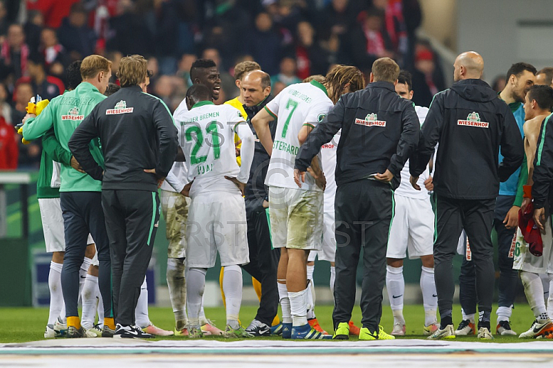 GER, DFB Pokal Halbfinale,  FC Bayern Muenchen vs. SV Werder Bremen 