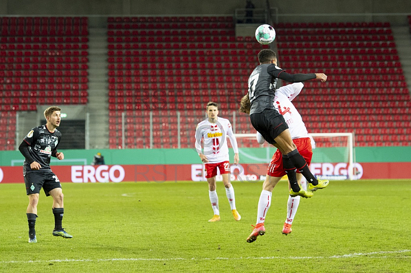 GER, DFB Pokal Viertelfinale, SSV Jahn Regensburg vs. SV Werder Bremen