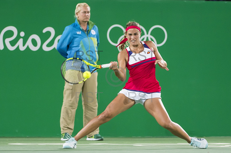 BRA, Olympia 2016 Rio, Tennis, Finale Monica Puig (PUR) vs. Angelique Kerber (GER) 