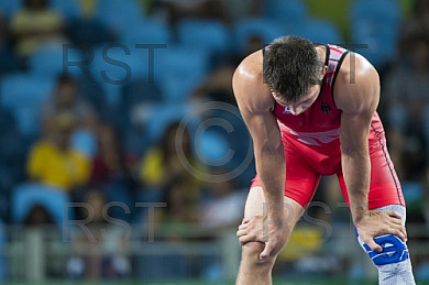 BRA, Olympia 2016 Rio, Kampfsport, Ringen 85kg , Bronze Medallien Kampf zwischen KUDLA Denis Maksymilian (GER)  vs. LORINCZ Viktor (HUN)